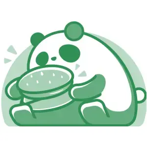 熊猫汉堡图形81870105