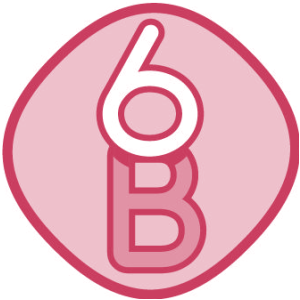 6 B