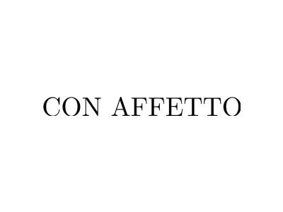 CON AFFETTO